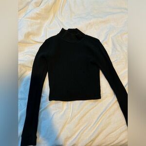 aerie turtle neck long sleeve sweater